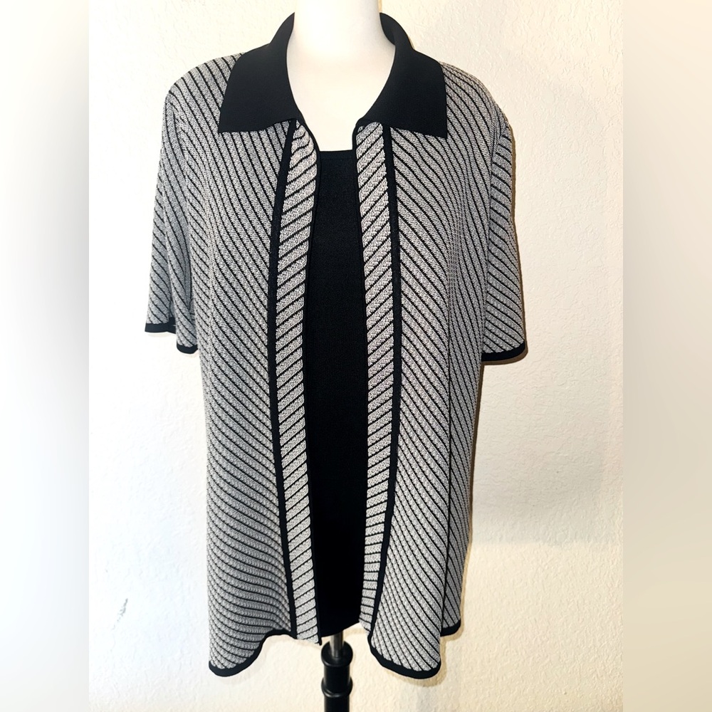 Great Misook 2 Piece Tank and Jacket